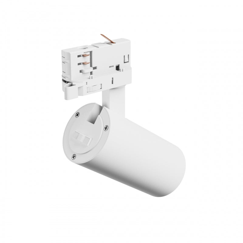 Spectrum ANDROMEDA PRIME LED 3-Phasen Stromschienenstrahler 16W CCT 230V 25° 1750 Lumen CRI 80 IP20 Weiß
