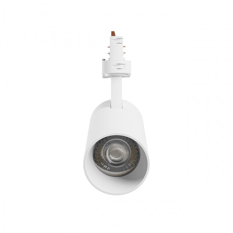 Spectrum ANDROMEDA PRIME LED 3-Phasen Stromschienenstrahler 16W CCT 230V 25° 1750 Lumen CRI 80 IP20 Weiß