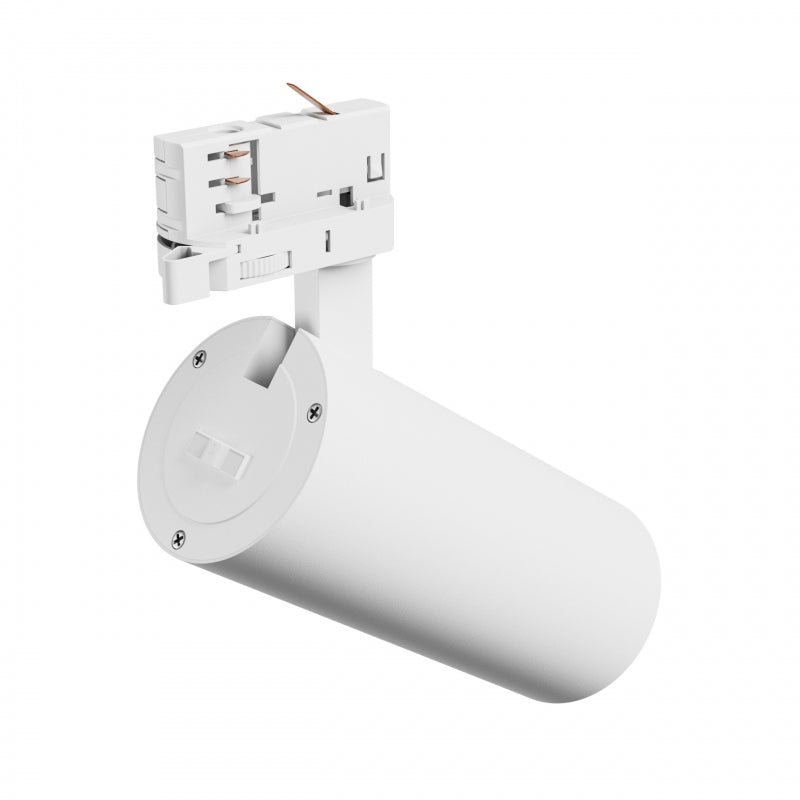 Spectrum ANDROMEDA PRIME Faretto LED su Binario Trifase 24W CCT 230V 2700 lumen 25° Bianco IP20