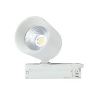 Spectrum ARTEMIDA Maxi Foco LED de Carril 12-42W 3000K 4500 lúmenes CRI>90 IP20 Blanco Trifásico