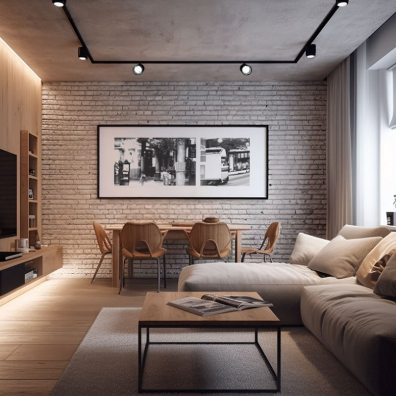 Spectrum ARTEMIDA Maxi Foco de Carril LED Trifásico 12-42W 3000K 4500 lúmenes CRI>90 IP20 Aluminio Negro