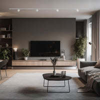 Spectrum ARTEMIDA MINI Foco de Carril LED Trifásico 6.5-20W 3000K 230V 2300 lúmenes CRI>90 36/60° Blanco IP20