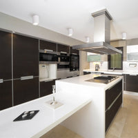 Foco LED de superficie Spectrum CHLOE GU10, IP20, 250V, carcasa redonda ajustable de aluminio blanco