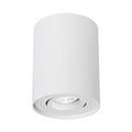 Spectrum CHLOE GU10 Overflademonteret LED Spot, IP20, 250V, Justerbar Rundt Hvidt Aluminiumshus