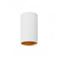 Spectrum CHLOE GU10 opbouw LED spot, Witte Gouden buis, IP20, 250V, aluminium behuizing, indoor plafondlamp