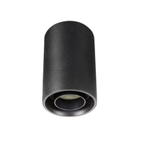 Spectrum CHLOE LED GU10 ytmonterad spotlampa, IP20, 10W max, rund svart justerbar takarmatur