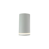 Plafoniera da soffitto Spectrum CHLOE Mini Ring a montaggio superficiale GU10 230V IP20 Alluminio Bianco Ø55x107mm