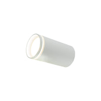 Plafoniera da soffitto Spectrum CHLOE Mini Ring a montaggio superficiale GU10 230V IP20 Alluminio Bianco Ø55x107mm