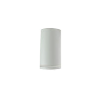 Plafoniera da soffitto Spectrum CHLOE Mini Ring a montaggio superficiale GU10 230V IP20 Alluminio Bianco Ø55x107mm