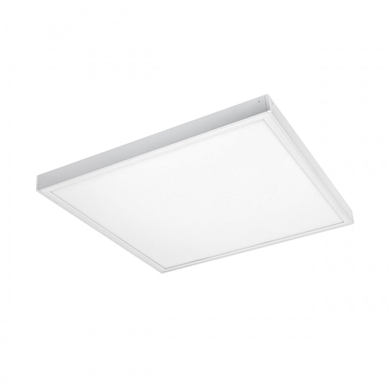 Spectrum frame voor opbouw ALGINE 620x620mm armatuur, aluminium en kunststof, slank 43mm profiel