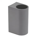 Aplique de pared LED Spectrum GU10 x2, bidireccional, montaje en superficie, 250V, IP54 Gris, 150x73x95mm