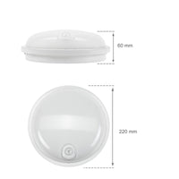 Spectrum LED 20W plafondlamp IP54 230V 4000K neutraal wit rond PIR sensor 2300 lumen Wit
