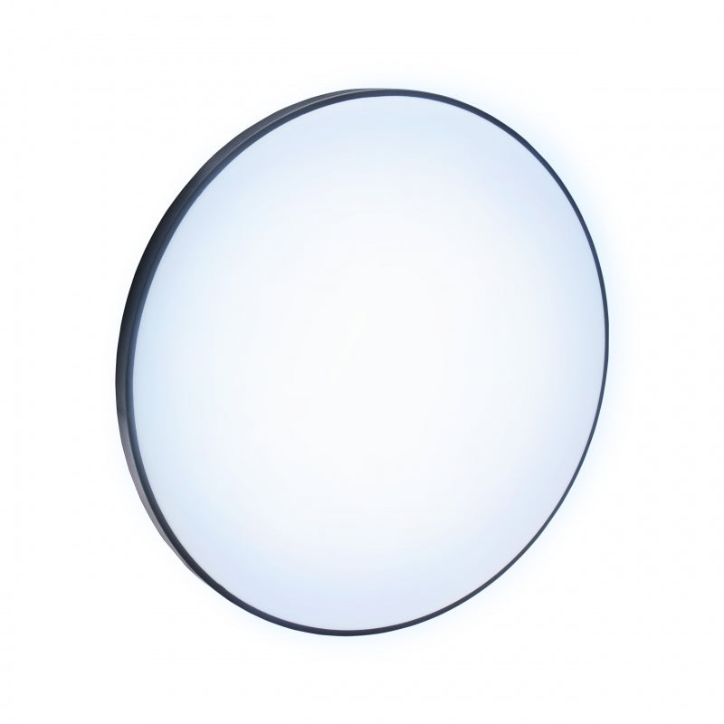 Spectrum LED plafondlamp 32W 6000K 230V IP54 rond Wit Zwart 3450 lumen 115° bundel opbouw