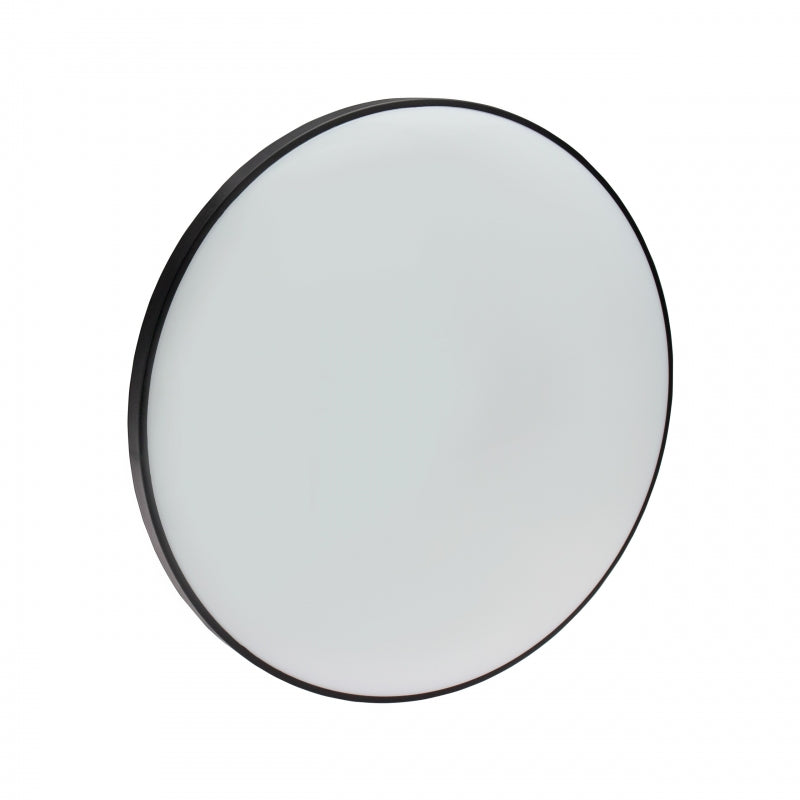 Spectrum LED plafondlamp 32W 6000K 230V IP54 rond Wit Zwart 3450 lumen 115° bundel opbouw