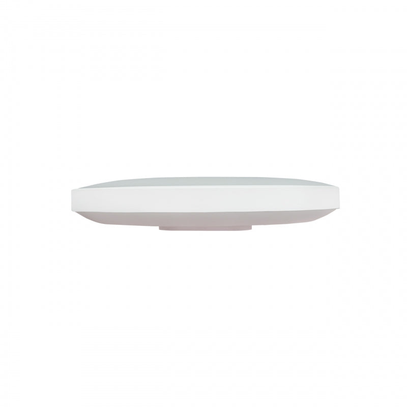 Plafoniera LED Spectrum Nymphea 24W 6000K 230V IP54 2850 lumen Ø320mm Bianco Nero rotonda