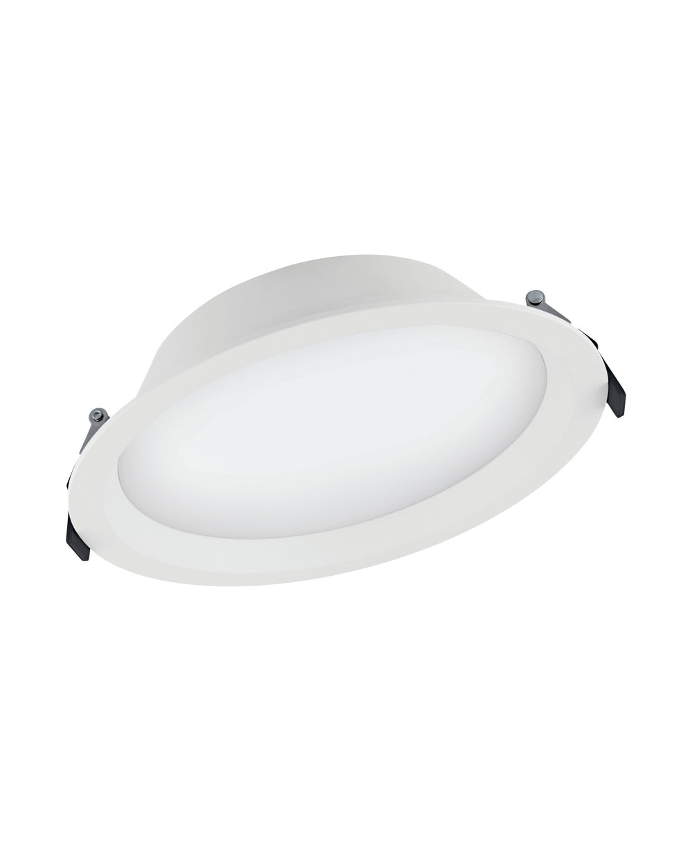 Downlight LED Spectrum Alu DN200 25W 2370 lumens 4000K Blanc Froid IP44 découpe 215mm
