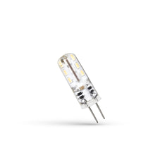 Spectrum LED G4 lampa 12V 1.5W Varmvit 3000K 95 lumen silikonhölje 270° spridning ej dimbar