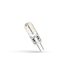 Spectrum LED G4 lampa 12V 1.5W Varmvit 3000K 95 lumen silikonhölje 270° spridning ej dimbar