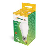 Lampadina Spectrum LED GLS A60 E27 230V 11.5W 4000K Bianco Neutro 1150 lumen Fascio 220° Illuminazione Interna