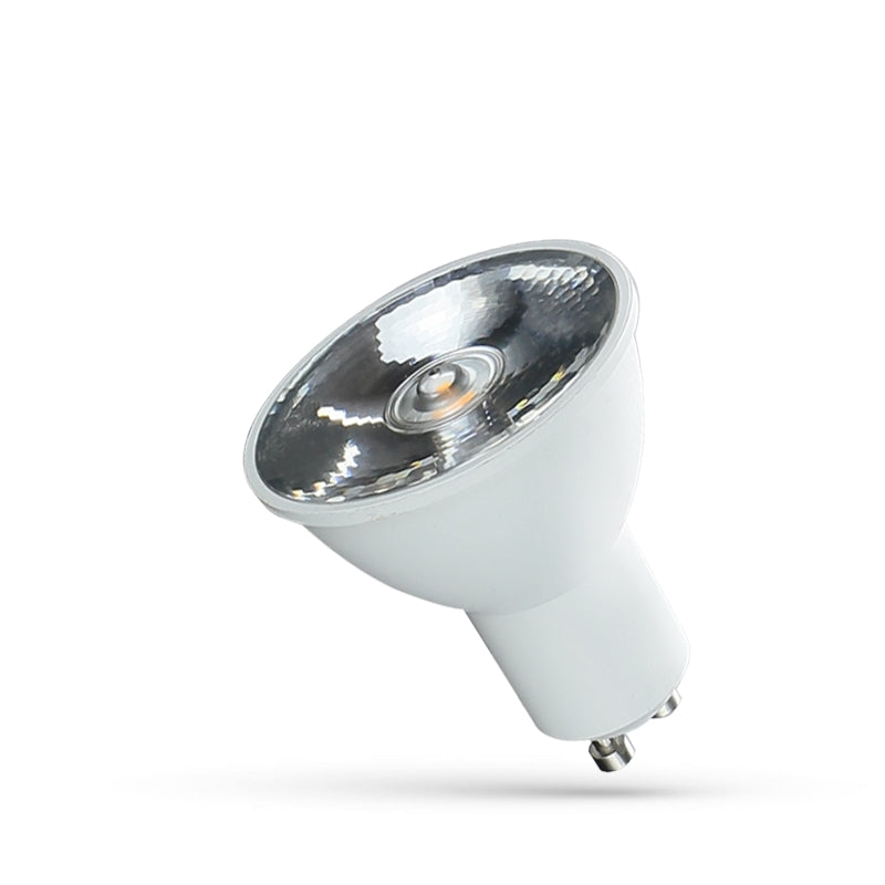Spectrum LED GU10 230V 6W Neutraal Wit 4000K Spotlamp, 10° Bundel, 480 lumen, IP20, CRI 80