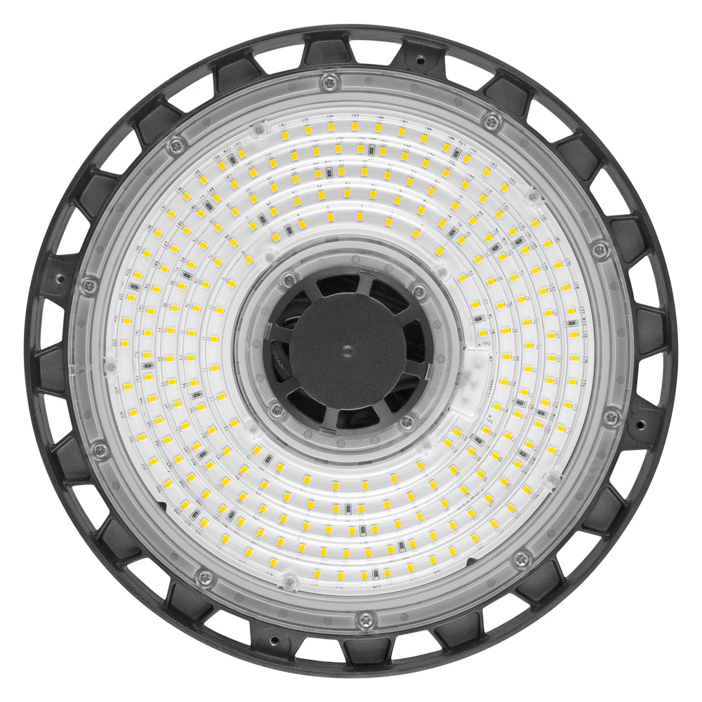 Spectrum LED Highbay Gen 5 Aluminio Negro 75W 4000K 13500 lúmenes 110D IP66 regulable 1-10V