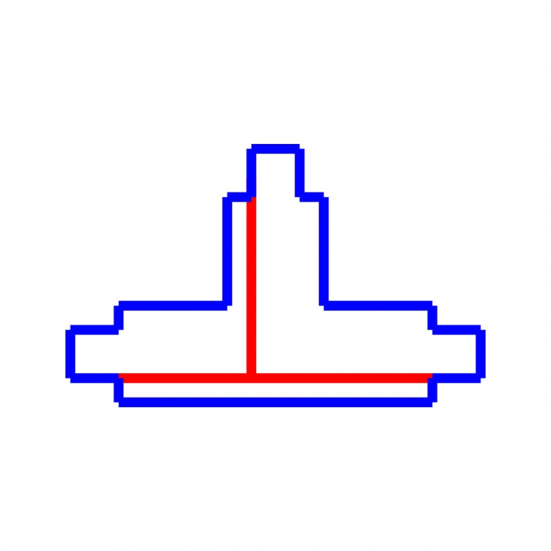 Spectrum LED SPS 2 Verbinder T2 Rechts Schwarz, 230V, IP20 Aluminium Stromschienen-Zubehör
