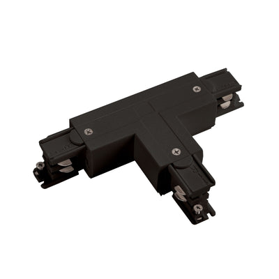 Spectrum LED SPS 2 Connecteur T2 Droit Noir, 230V, IP20 Accessoire pour rail d'éclairage en aluminium