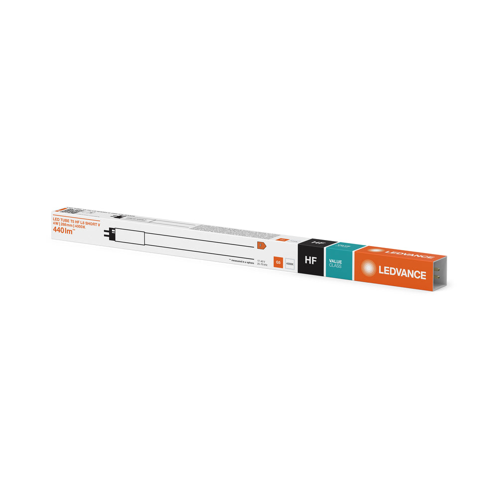 Tubo LED Spectrum T5 Alta Eficiencia 4W 4000K 400 lúmenes 29cm Blanco Frío reemplaza 8W