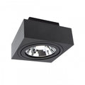 Spectrum MIRORA AR111 GU10 surface-mounted LED spot Black adjustable 20W 250V IP20 145x145x85mm