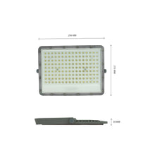Spectrum NOCTIS MAX LED projektør 100W 6500K 8600 lumen 230V IP65 IK08 85° Grå udendørs belysning