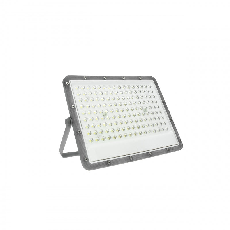 Spectrum NOCTIS MAX LED projektør 100W 6500K 8600 lumen 230V IP65 IK08 85° Grå udendørs belysning
