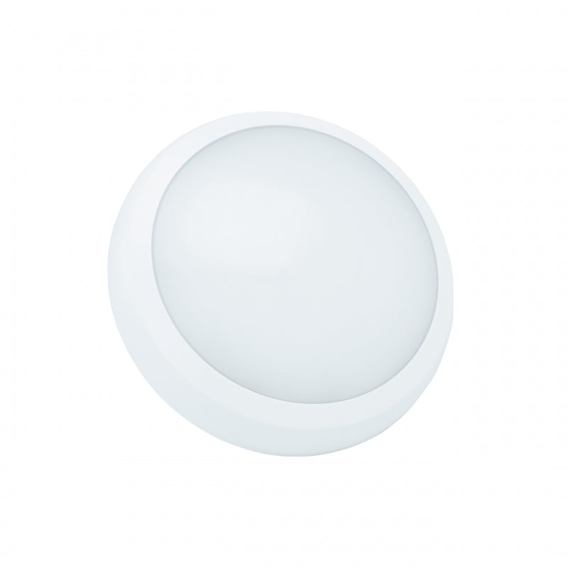 Spectrum NYMPHEA CITY PRO 2 LED ytmonterad armatur 24/30W CCT 230V 4400 lumen IP65 IK08 Vit 120° rund
