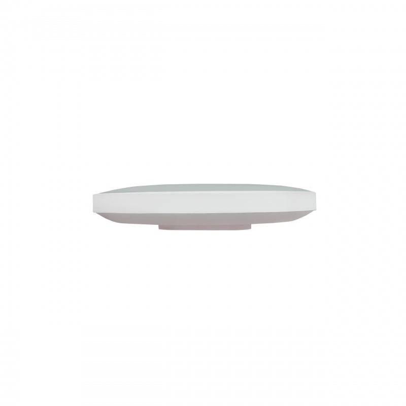 Spectrum NYMPHEA LED Deckenleuchte 18W 3000K 230V IP54 rund Weiß Schwarz 1950 Lumen 115° Aufputz