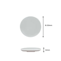 Spectrum NYMPHEA LED Deckenleuchte 18W 3000K 230V IP54 rund Weiß Schwarz 1950 Lumen 115° Aufputz