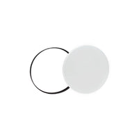 Spectrum NYMPHEA LED plafondlamp 24W CCT 230V 3150 lumen 115° IP54 CRI 80 Wit Zwart Rond Opbouw