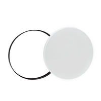 Lámpara de techo LED Spectrum NYMPHEA 40W 6000K 5300 lúmenes 230V IP54 Blanco Negro montaje superficial redondo