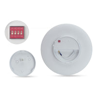 Spectrum NYMPHEA PROXI PIR LED Plafoniera 18W 4000K 2000 lumen IP54 Rotonda Bianca 230V
