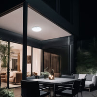 Spectrum NYMPHEA PROXI PIR LED Plafoniera 18W 4000K 2000 lumen IP54 Rotonda Bianca 230V