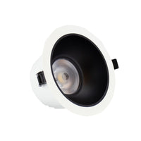 Spectrum ORBITO LED Einbau-Downlight 14-27W 4000K 230V IP44 CRI 90 UGR<19 Weiß Rund Schwarzer Reflektor Einbau
