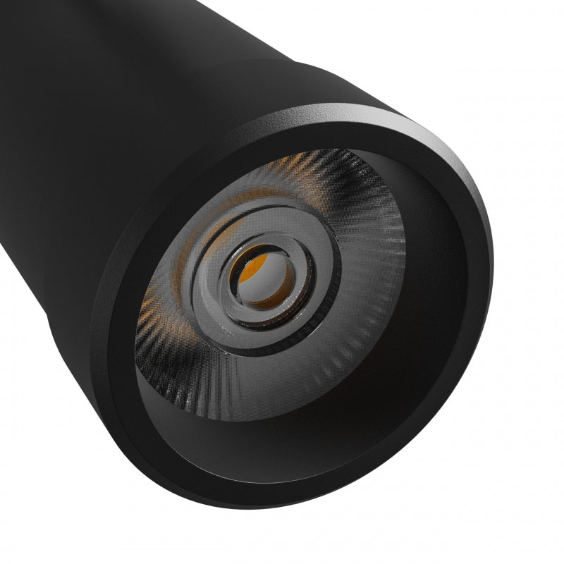 Spectrum PAVA BASIC LED Strålkastarskena 20W CCT 230V 3-fas 20-45° Svart IP20 2225 lumen CRI 80