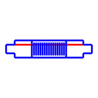 Spectrum SPS 2 flexibele connector Zwart, 230V, IP20 aluminium behuizing voor binnen plafond railverlichting