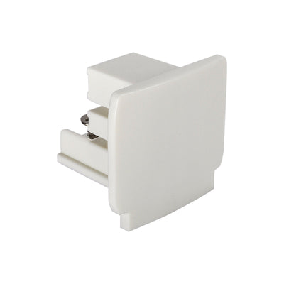 Bouchon d’extrémité pour rail LED Spectrum SPS 2 Blanc, Aluminium, IP20, 32x35.5x30mm