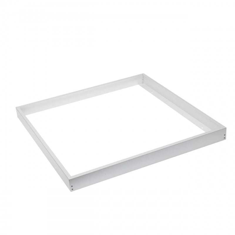 Spectrum Aufbau-Rahmen für ALGINE LINE und ALGINE PREMIUM 600x600mm LED-Panels, Weiß