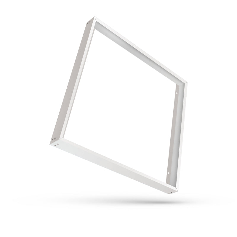 Spectrum Aufbau-Rahmen für ALGINE LINE und ALGINE PREMIUM 600x600mm LED-Panels, Weiß
