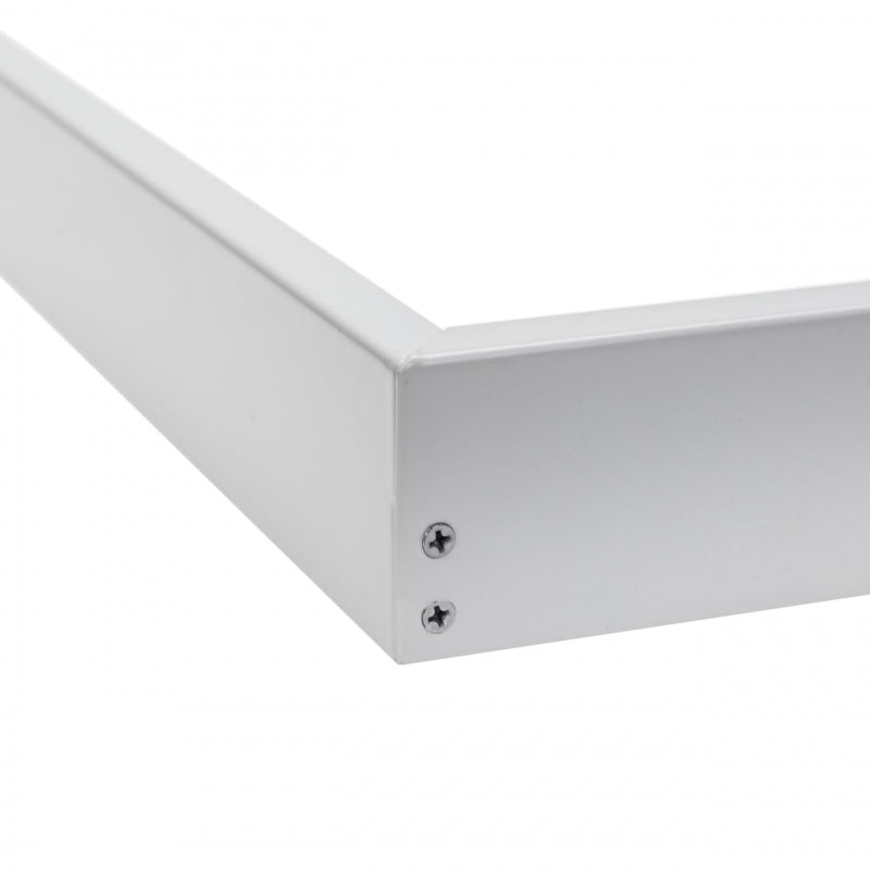 Spectrum Aufbau-Rahmen für ALGINE LINE und ALGINE PREMIUM 600x600mm LED-Panels, Weiß