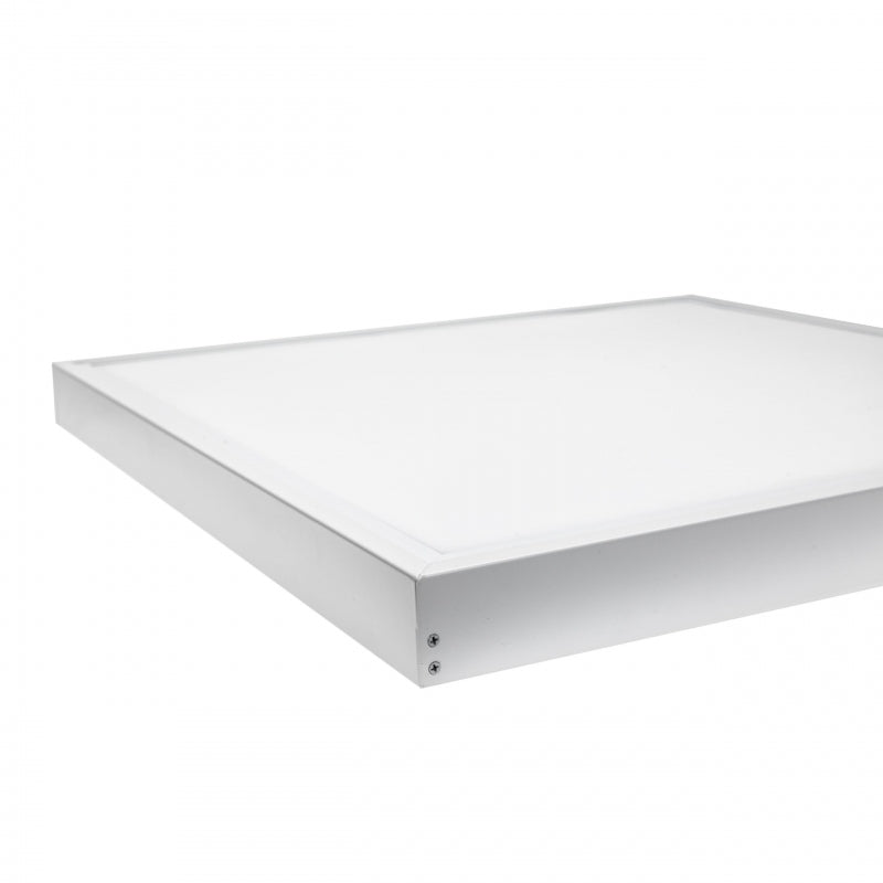 Spectrum Aufbau-Rahmen für ALGINE LINE und ALGINE PREMIUM 600x600mm LED-Panels, Weiß