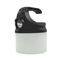 Technik Campinglampe C40 genopladelig LED 500 lumen Hvid IP44 med USB-opladning og 3 lysstyrketilstande