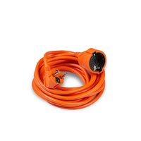 Technik förlängningskabel 1-vägs 5m 3x1.5mm² 16A 250V orange flexibel elkabel för inomhus- och utomhusbruk