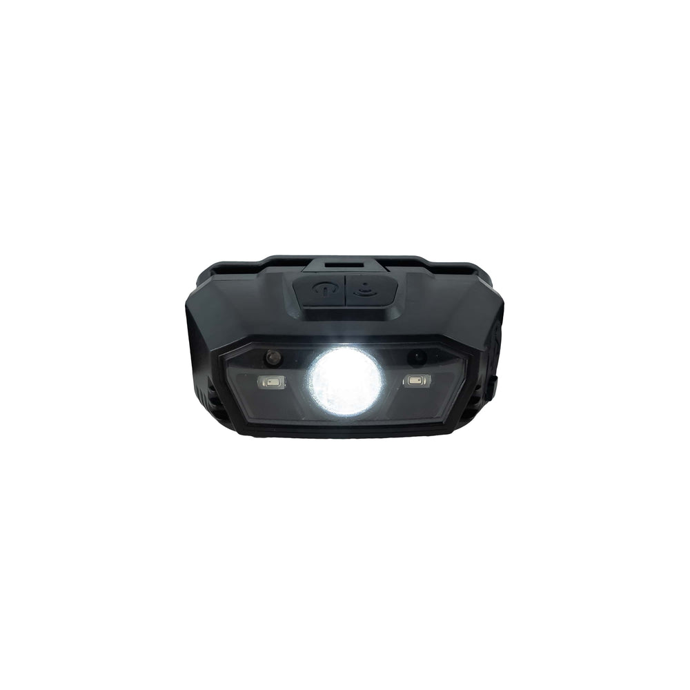 Lampada frontale Technik H15 ricaricabile LED 300 lumen IP44 con USB Type-C e sensore di movimento