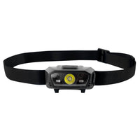 Lampada frontale Technik H15 ricaricabile LED 300 lumen IP44 con USB Type-C e sensore di movimento